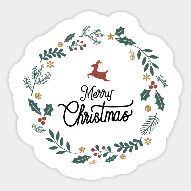 Merry Christmas Sticker by navod